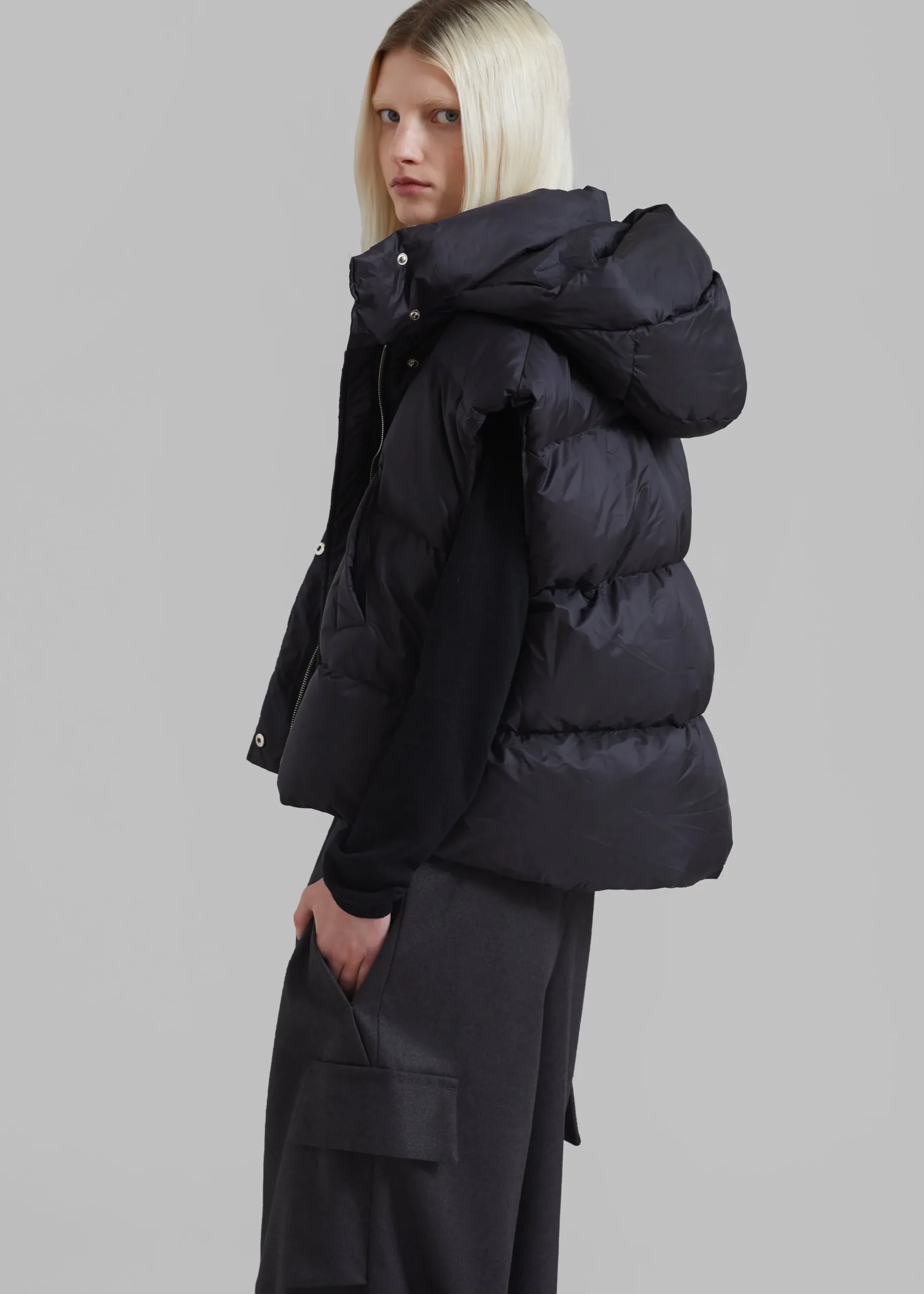 Prague Puffer Hoodie Vest