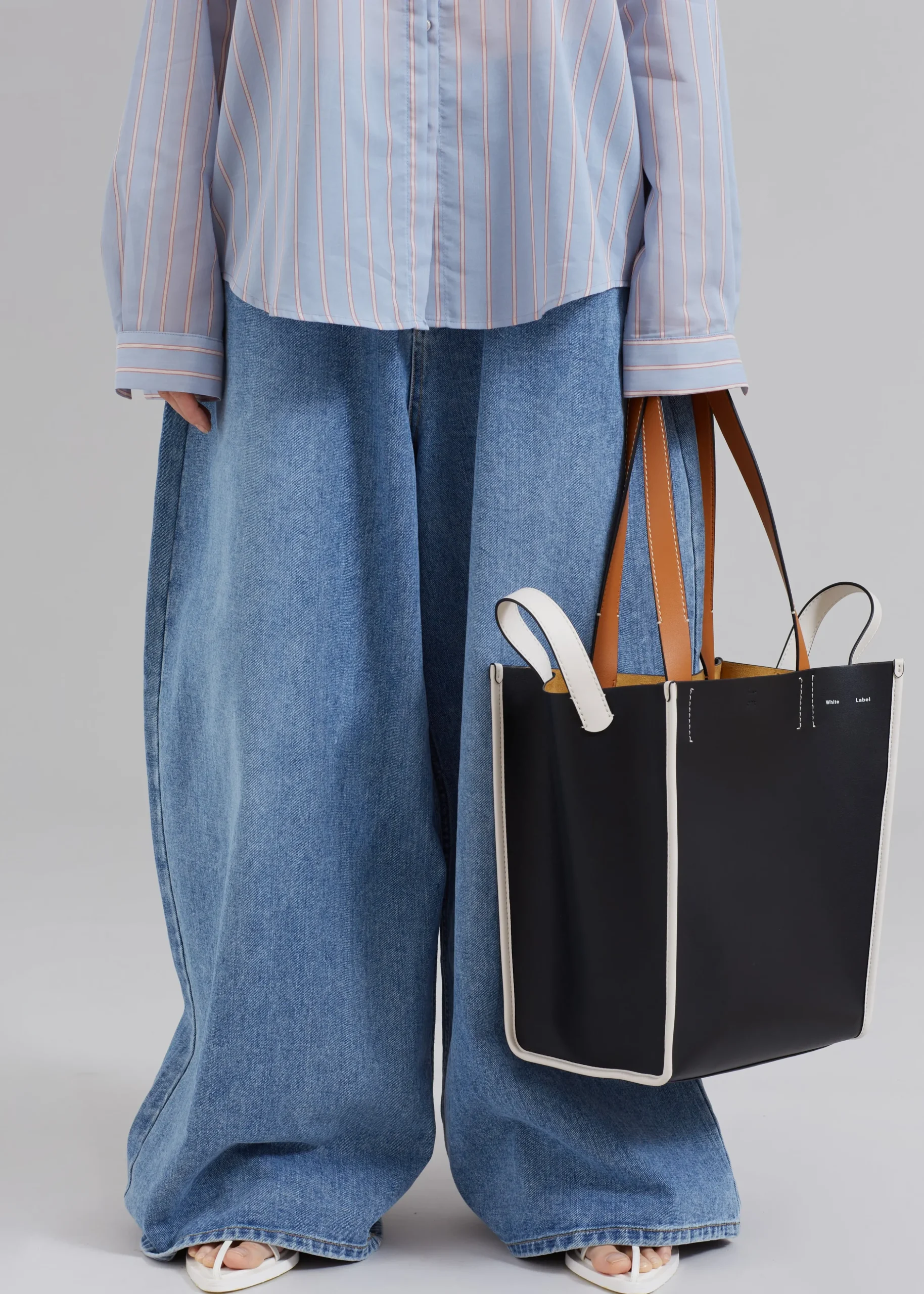 Proenza Schouler White Label Xl Mercer Leather Tote