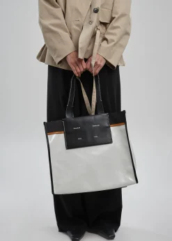 Proenza Schouler White Label Xl Morris Coated Canvas Tote