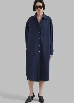 Raven Pocket Shirt Dress
