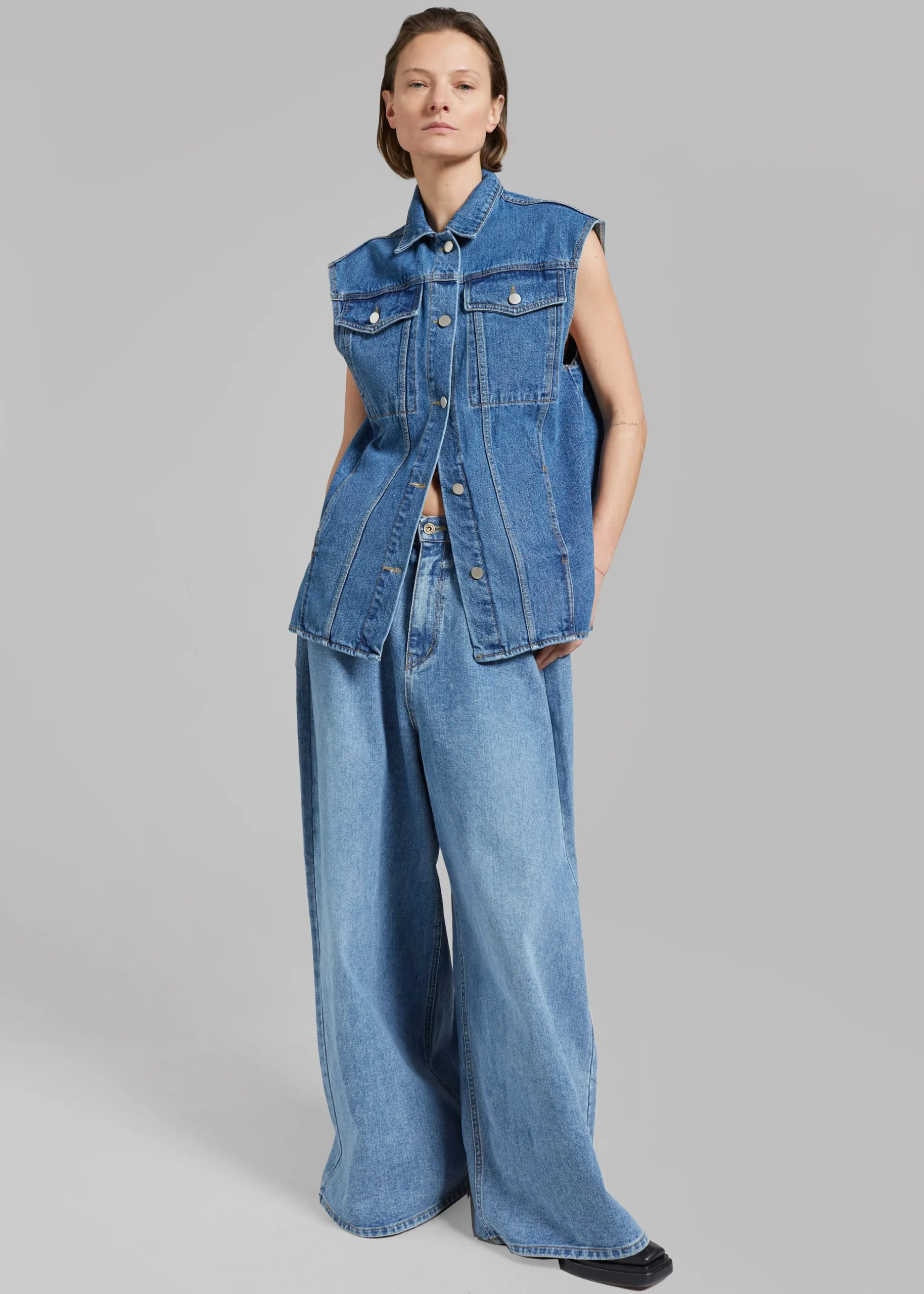 Reno Denim Vest