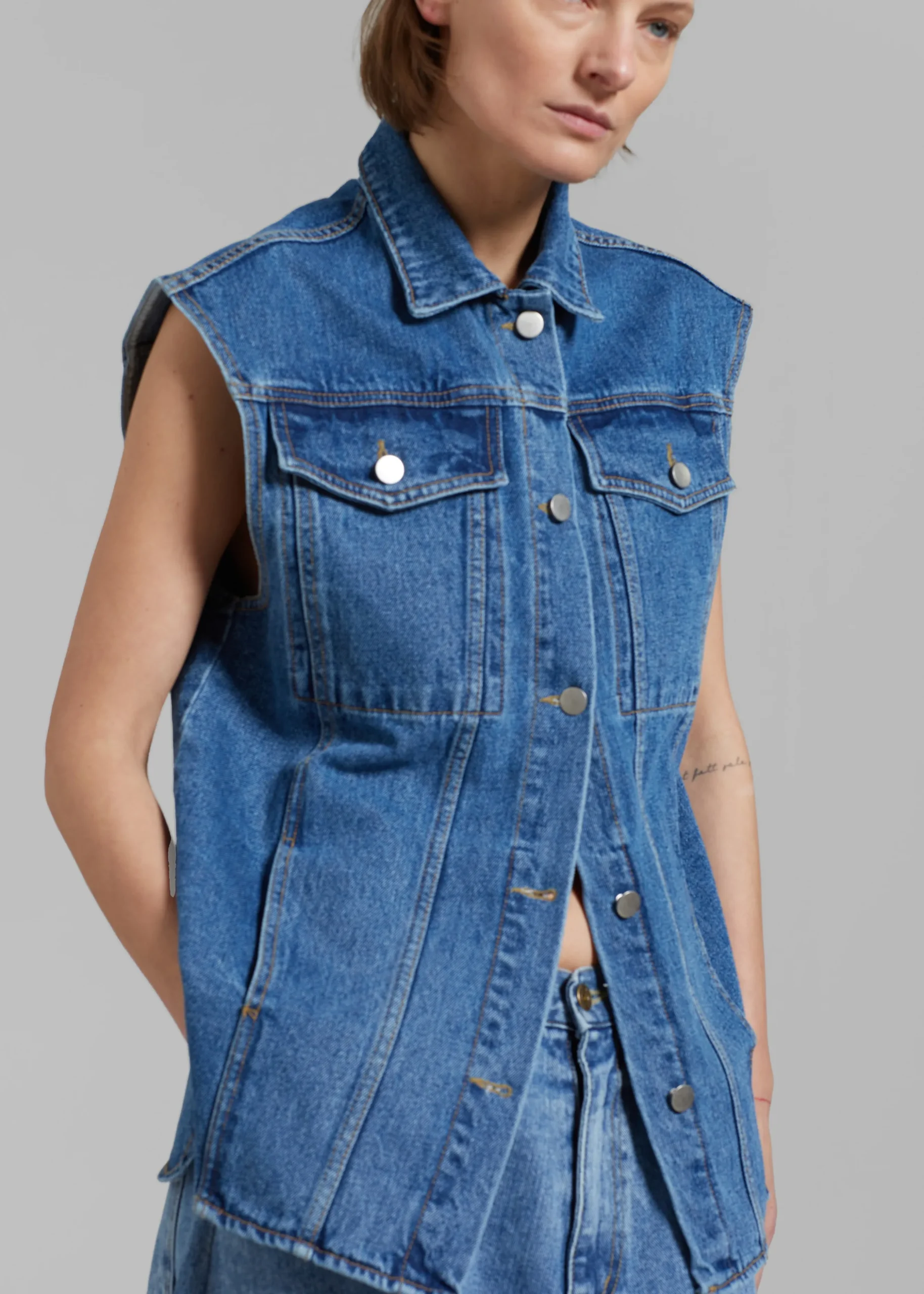 Reno Denim Vest