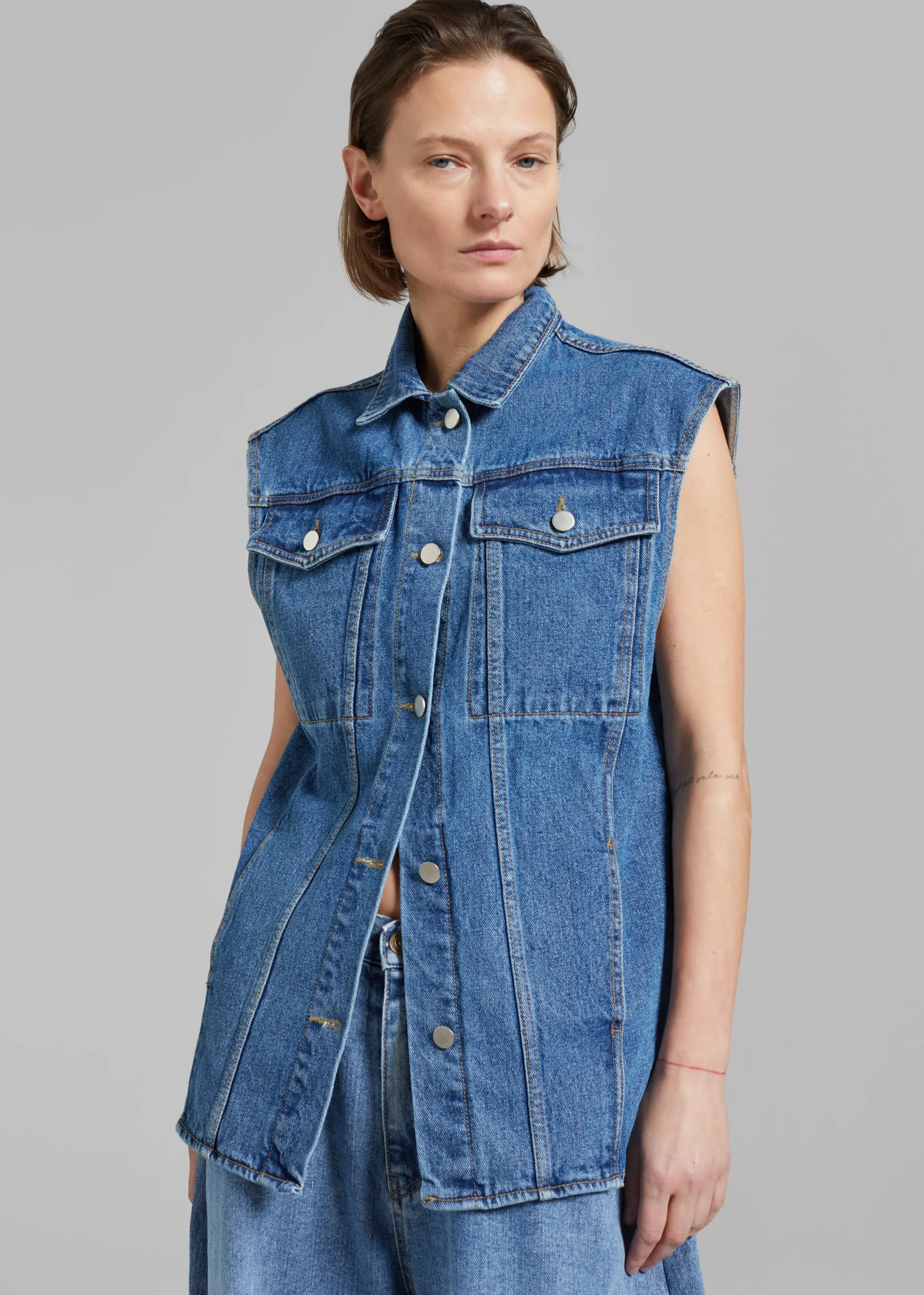 Reno Denim Vest