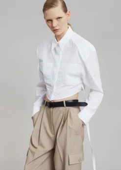 Romi Shoulder Padded Shirt