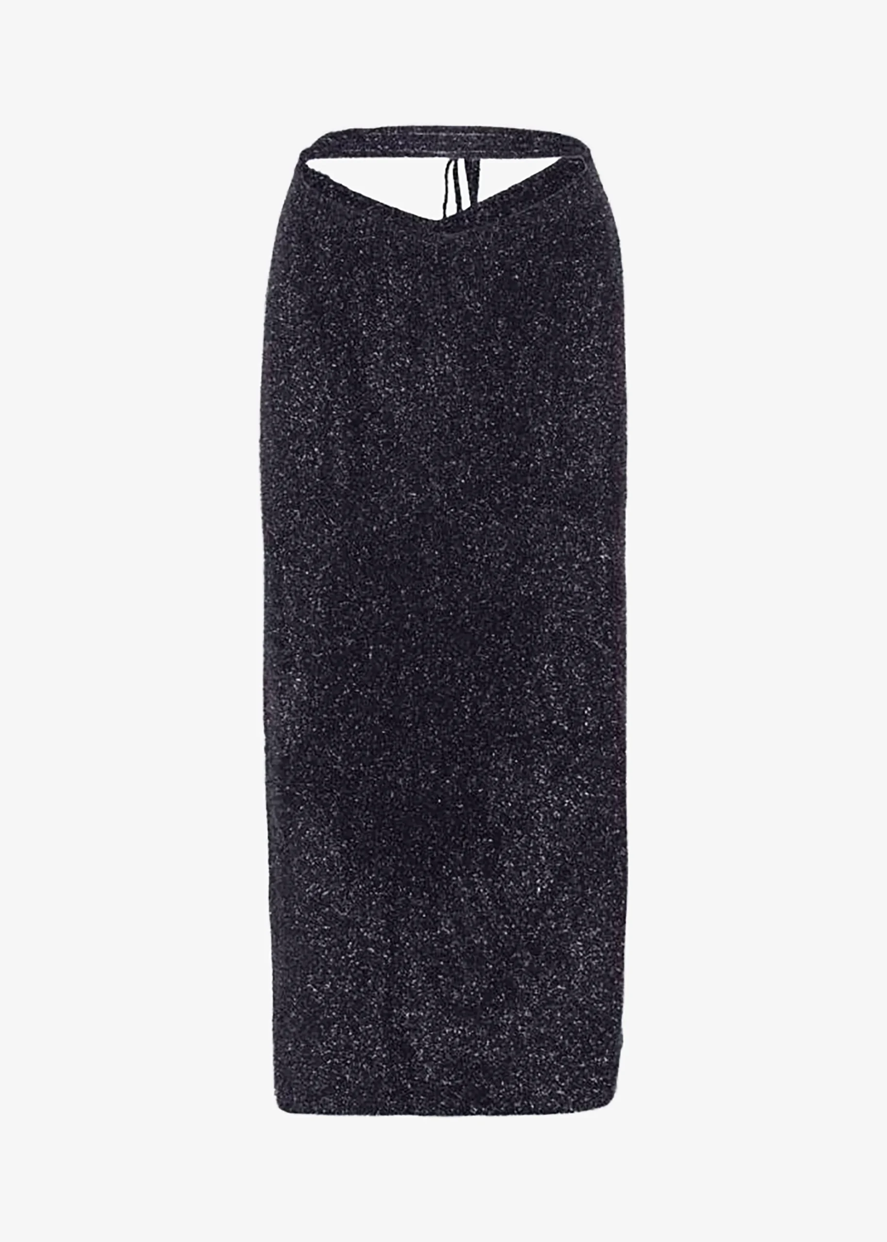 Rotate Glitter Knit Pencil Skirt