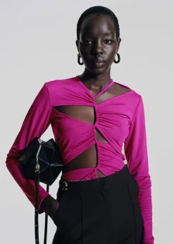 Sid Neigum Cutout Tension Blouse