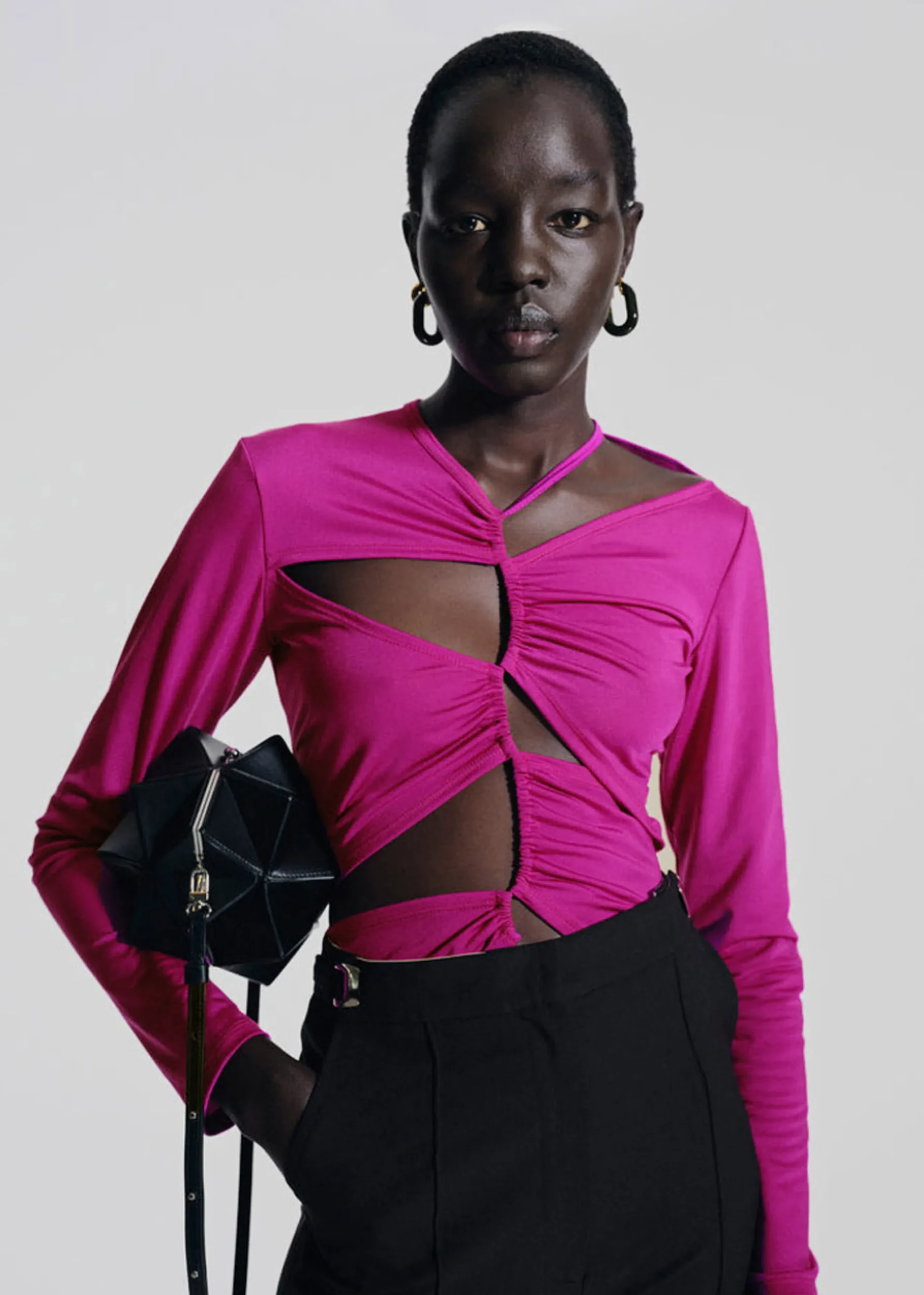 Sid Neigum Cutout Tension Blouse