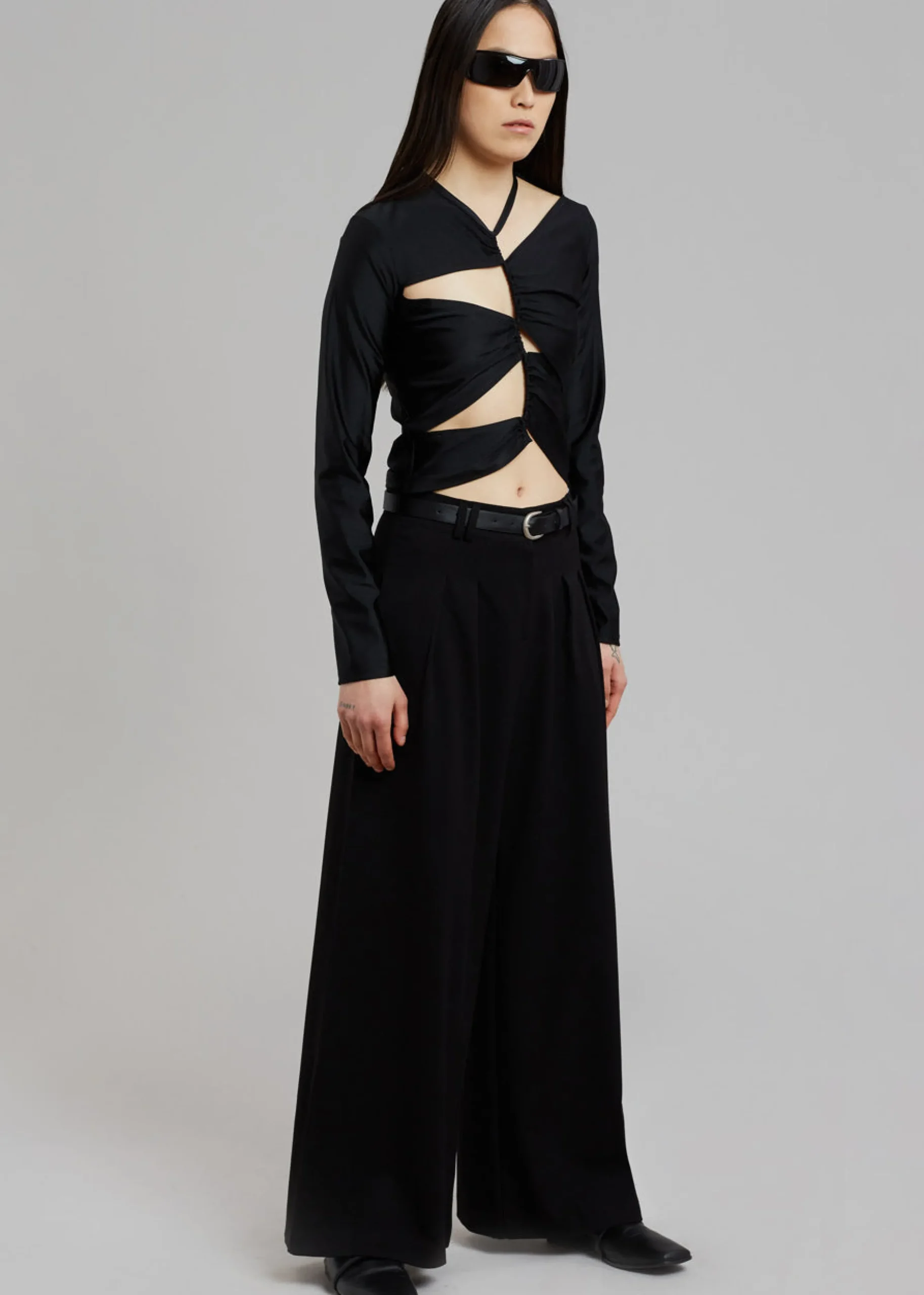 Sid Neigum Cutout Tension Blouse