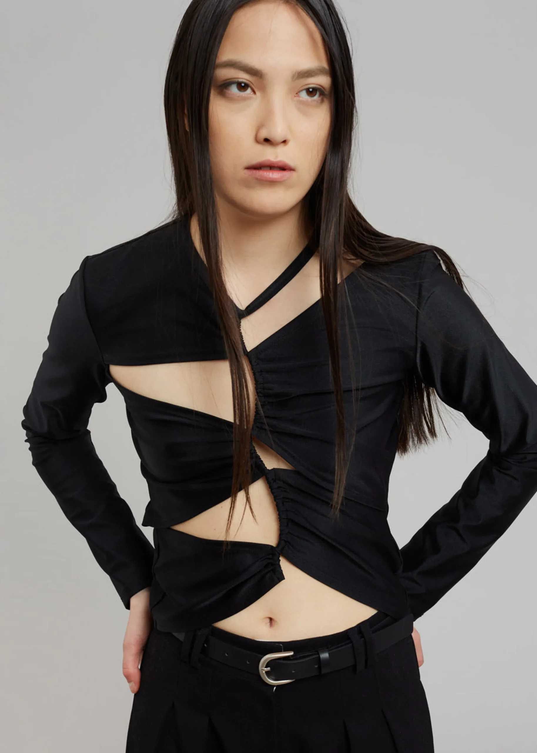 Sid Neigum Cutout Tension Blouse