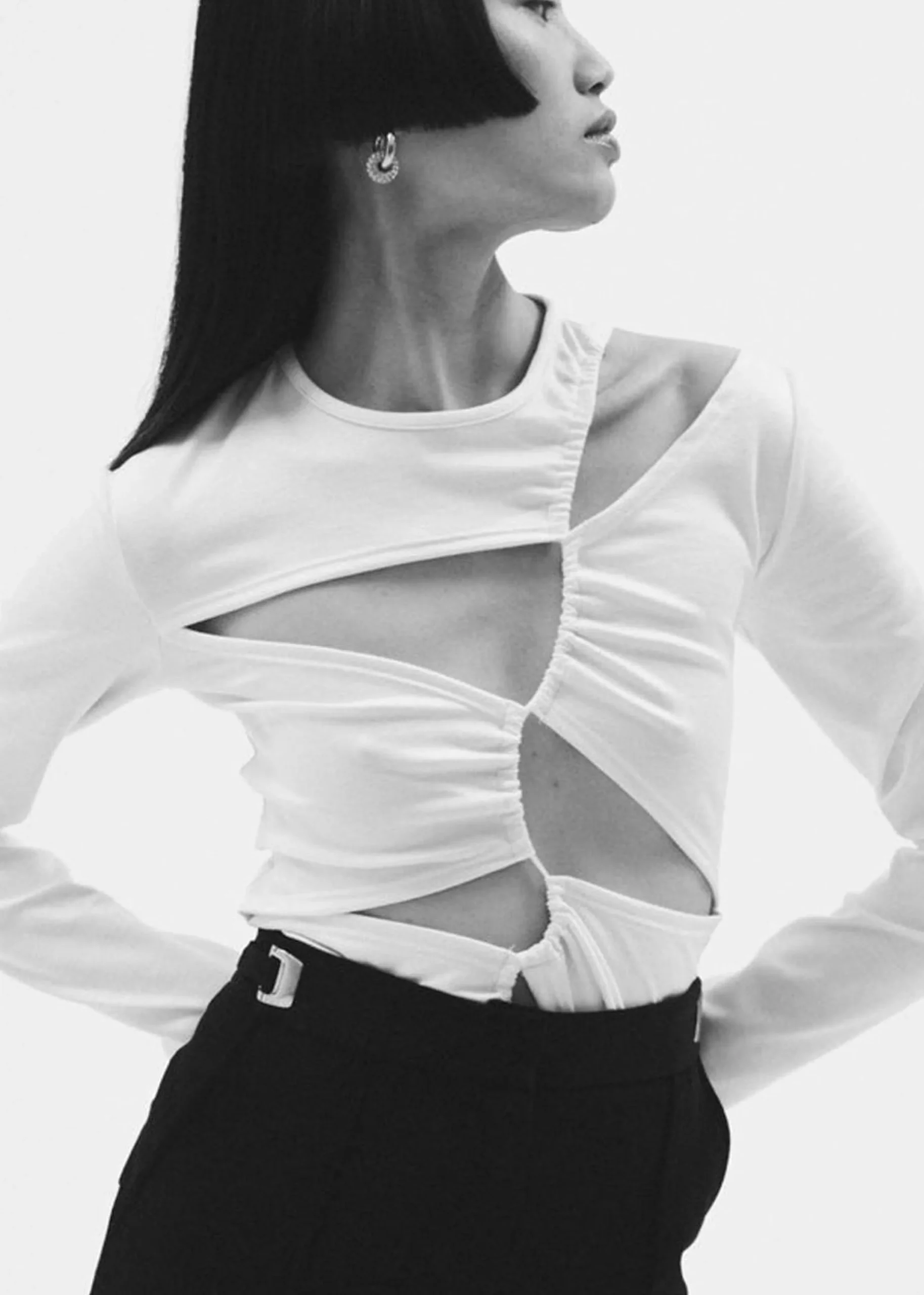 Sid Neigum Tension Cutout Top