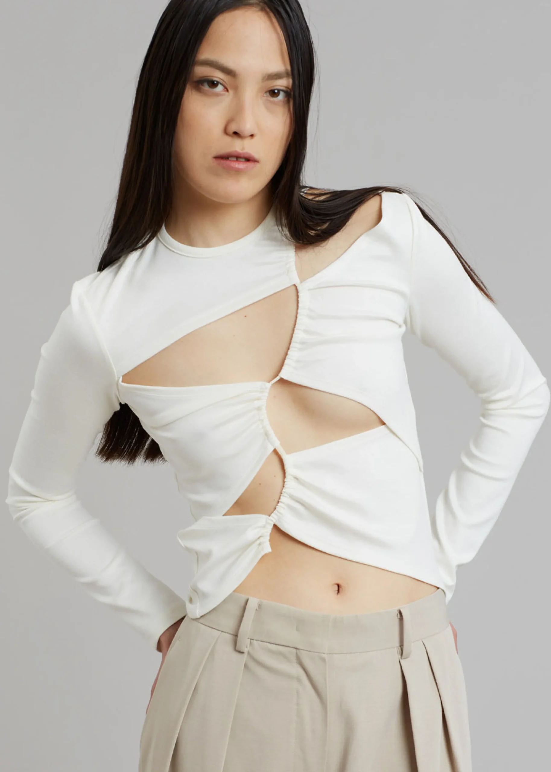 Sid Neigum Tension Cutout Top
