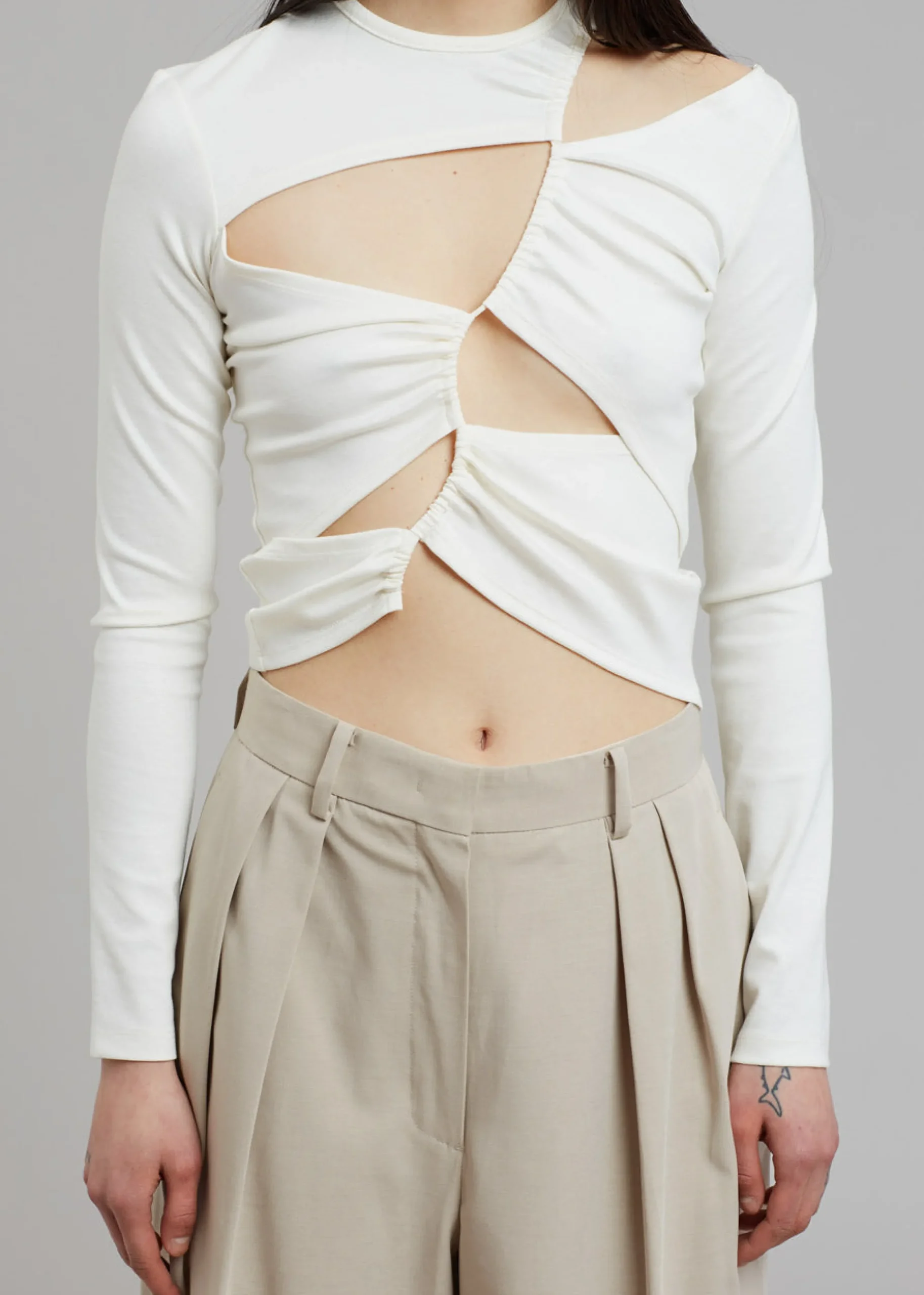 Sid Neigum Tension Cutout Top