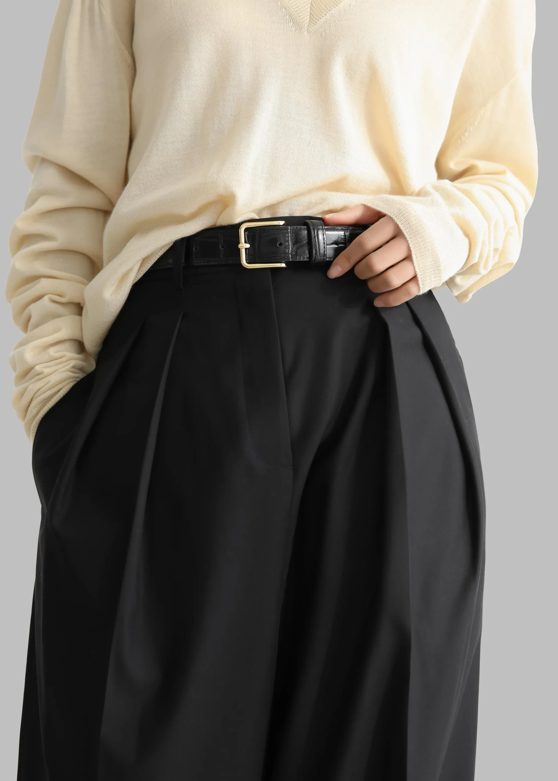 Sion Pintuck Trousers