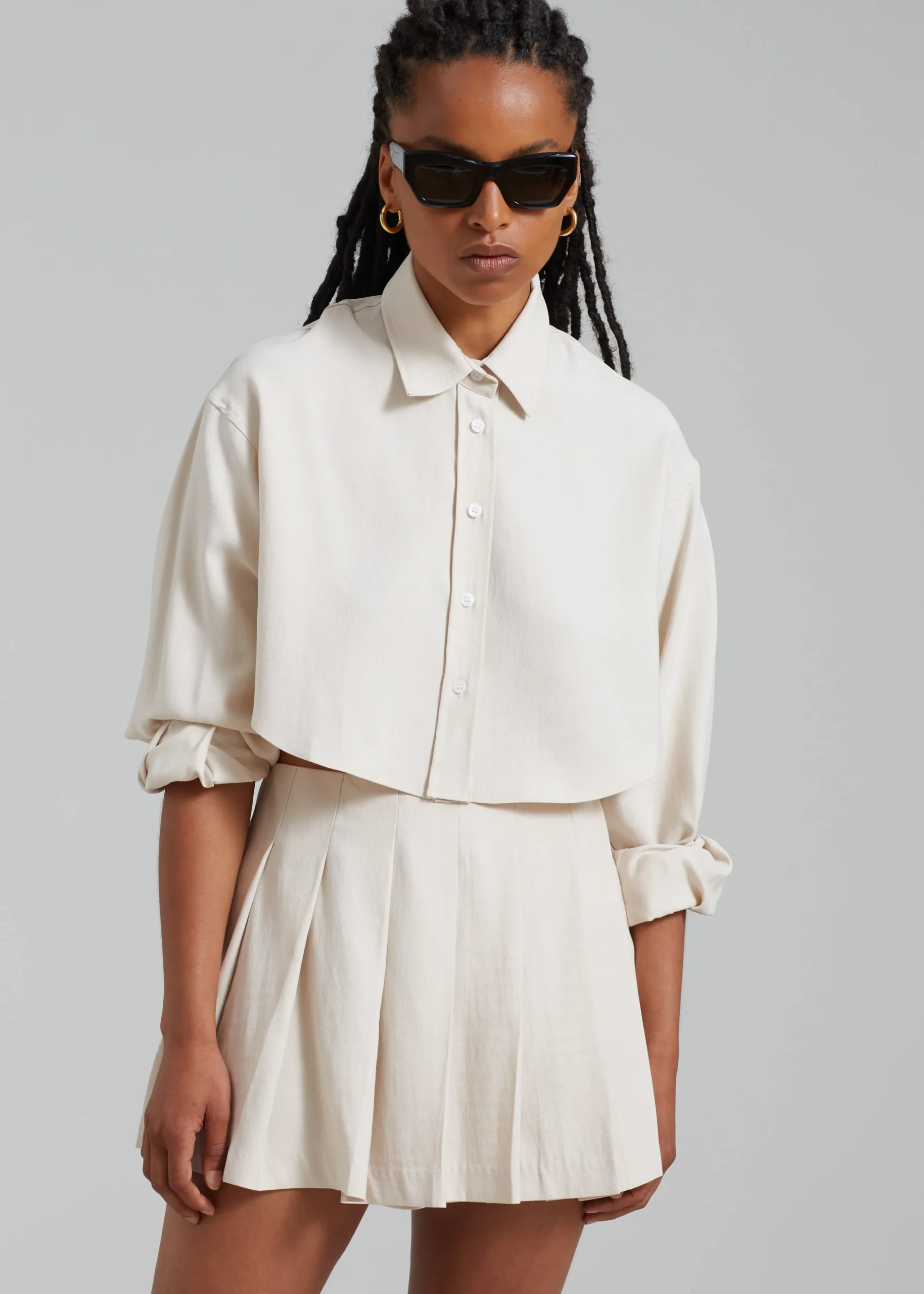 Steffi Cropped Shirt
