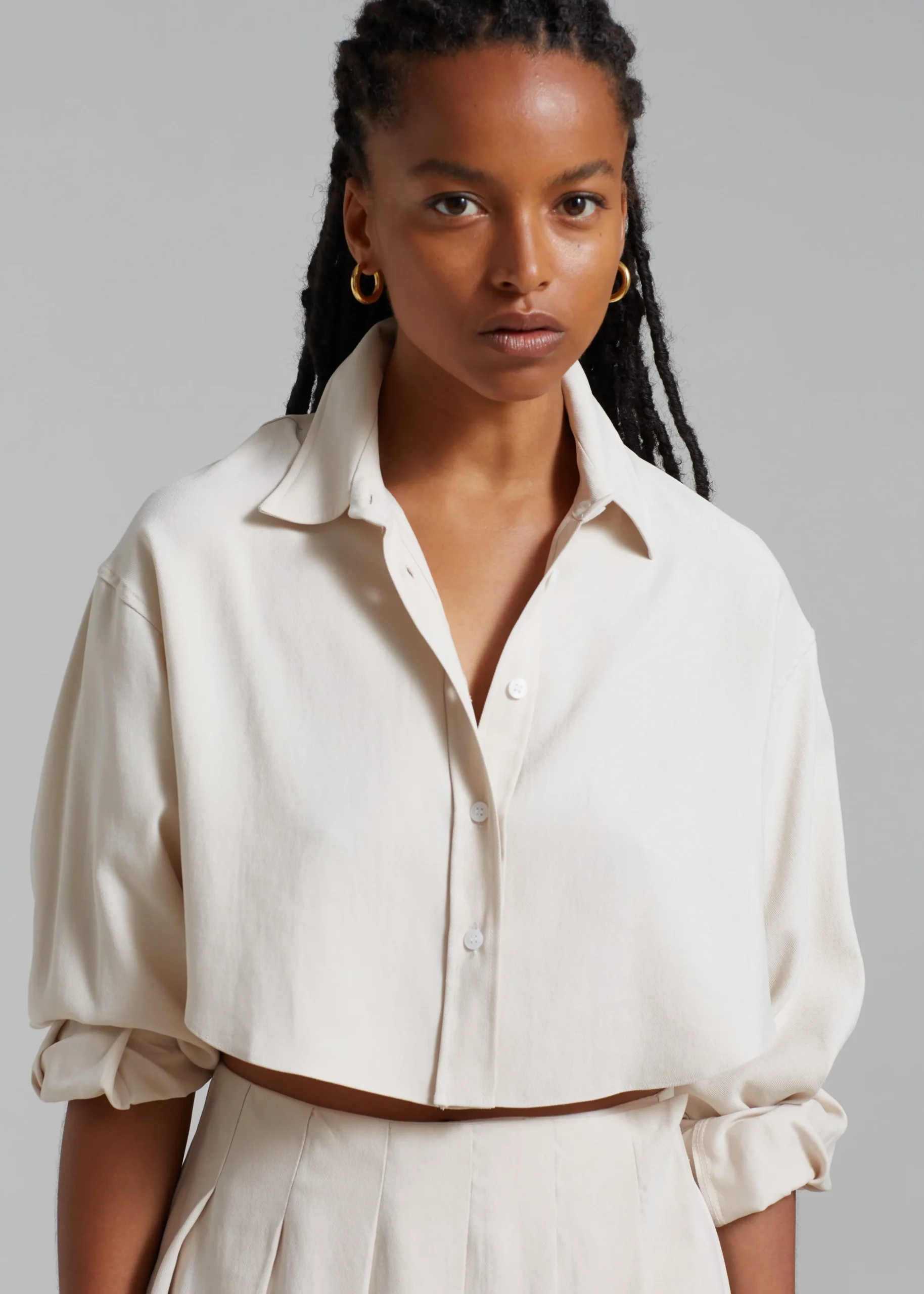 Steffi Cropped Shirt