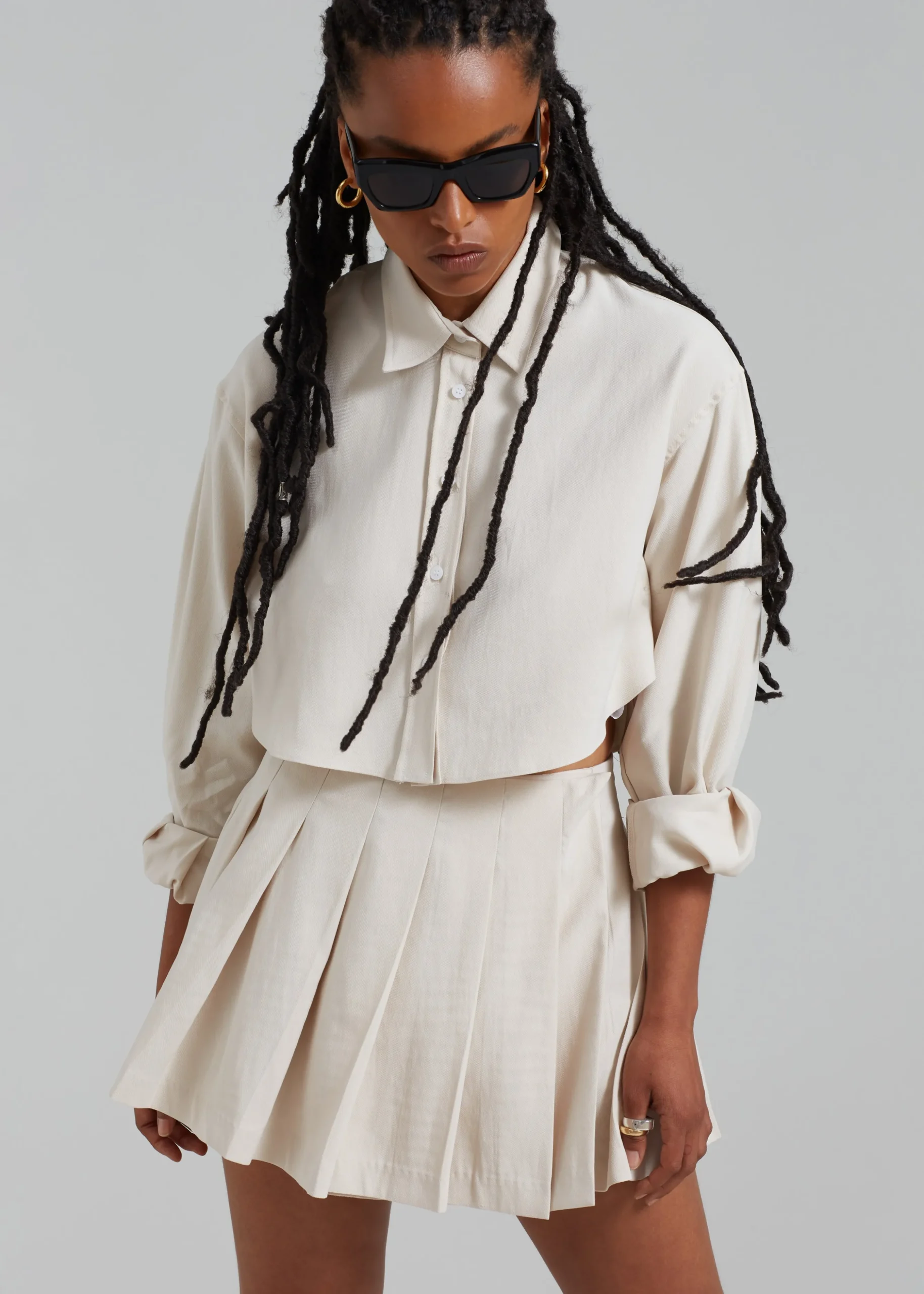 Steffi Cropped Shirt
