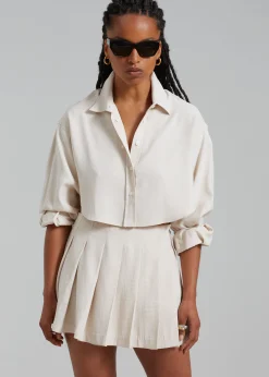 Steffi Cropped Shirt