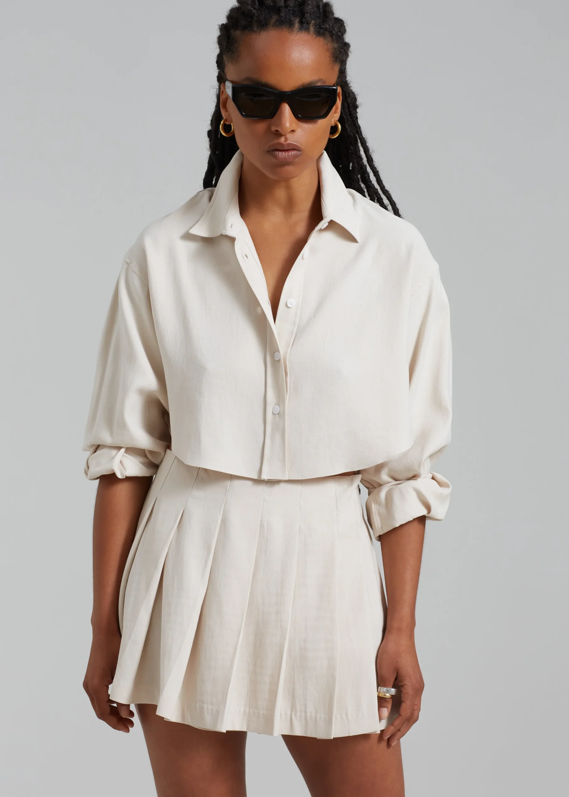 Steffi Cropped Shirt