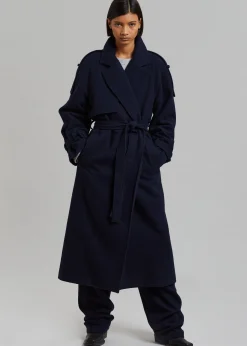 Suzanne Wool Trench Coat