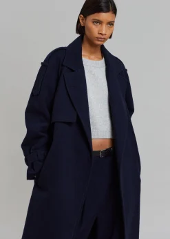 Suzanne Wool Trench Coat