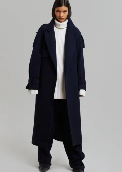 Suzanne Wool Trench Coat
