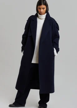 Suzanne Wool Trench Coat