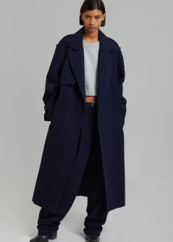 Suzanne Wool Trench Coat