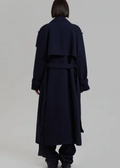Suzanne Wool Trench Coat