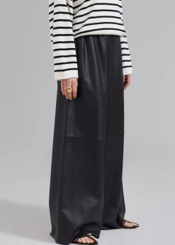 Sydney Wide Leather Pants