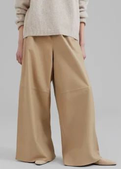 Sydney Wide Leather Pants