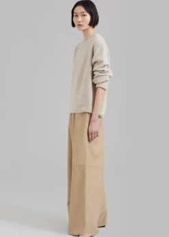 Sydney Wide Leather Pants