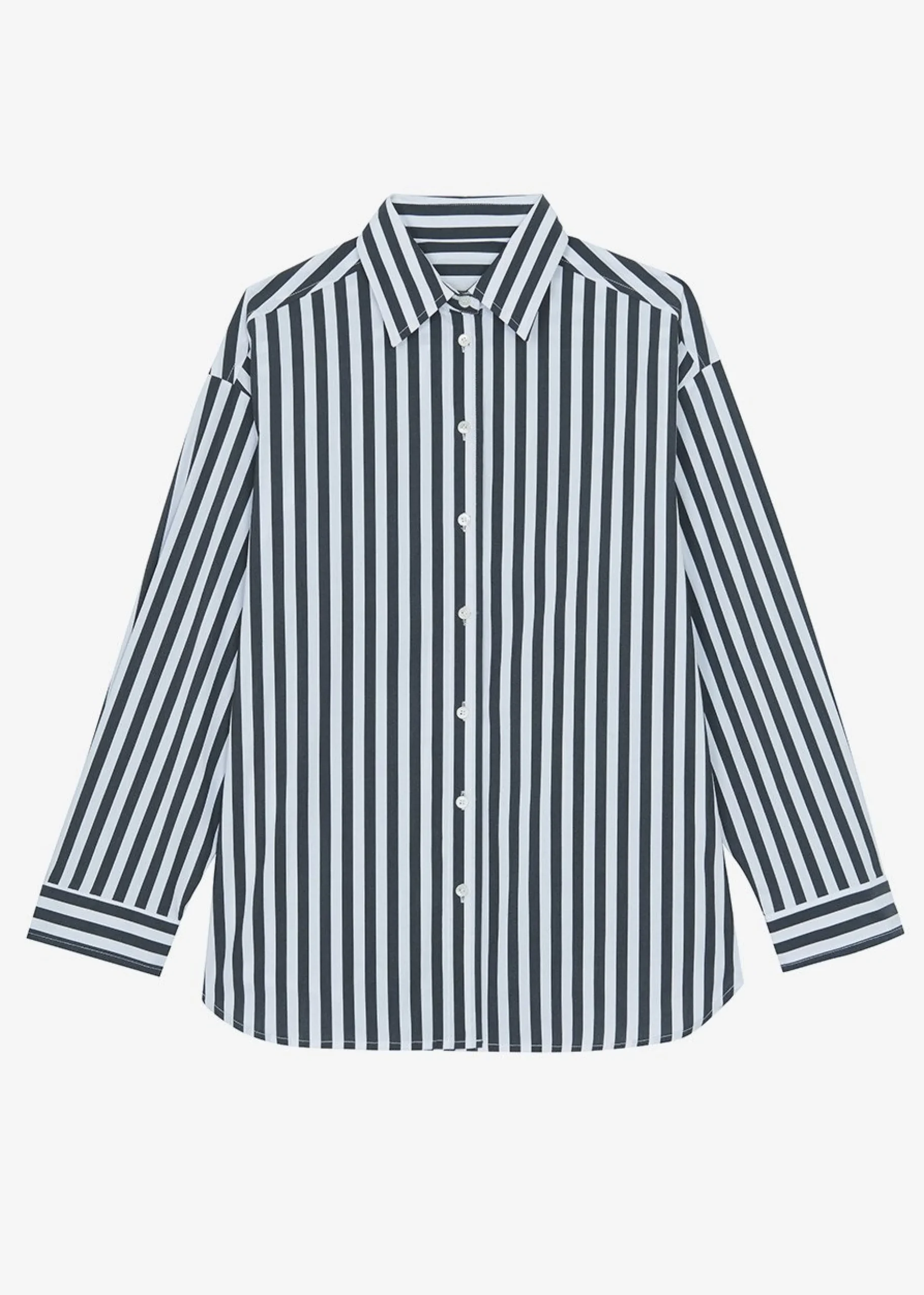 Sylvia Striped Oxford Shirt