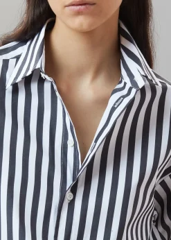 Sylvia Striped Oxford Shirt
