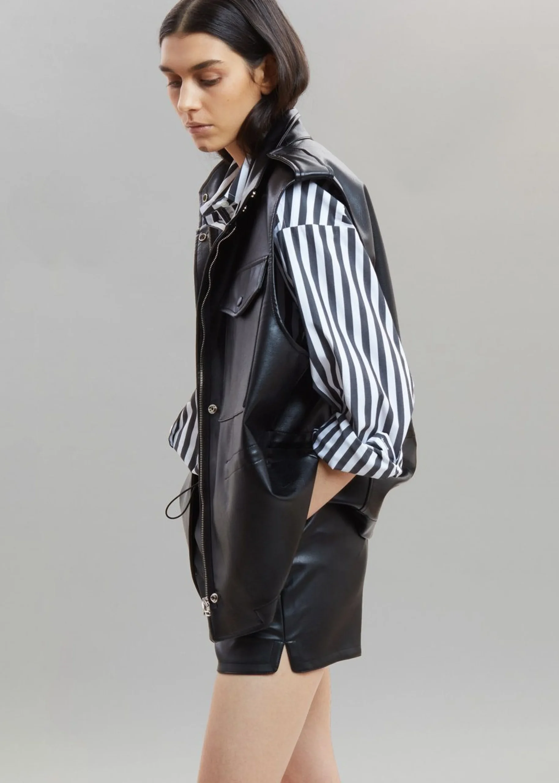 Sylvia Striped Oxford Shirt