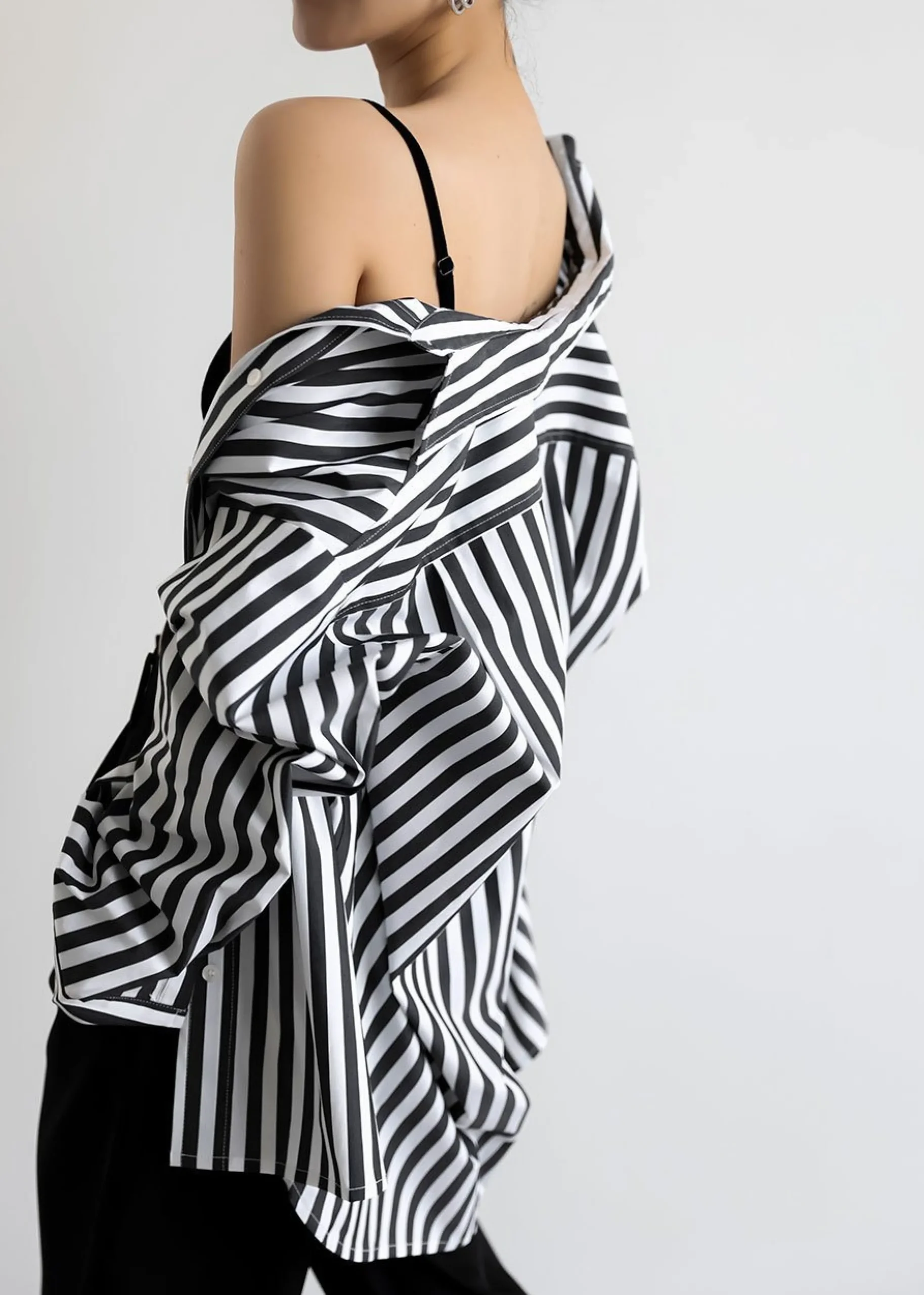 Sylvia Striped Oxford Shirt