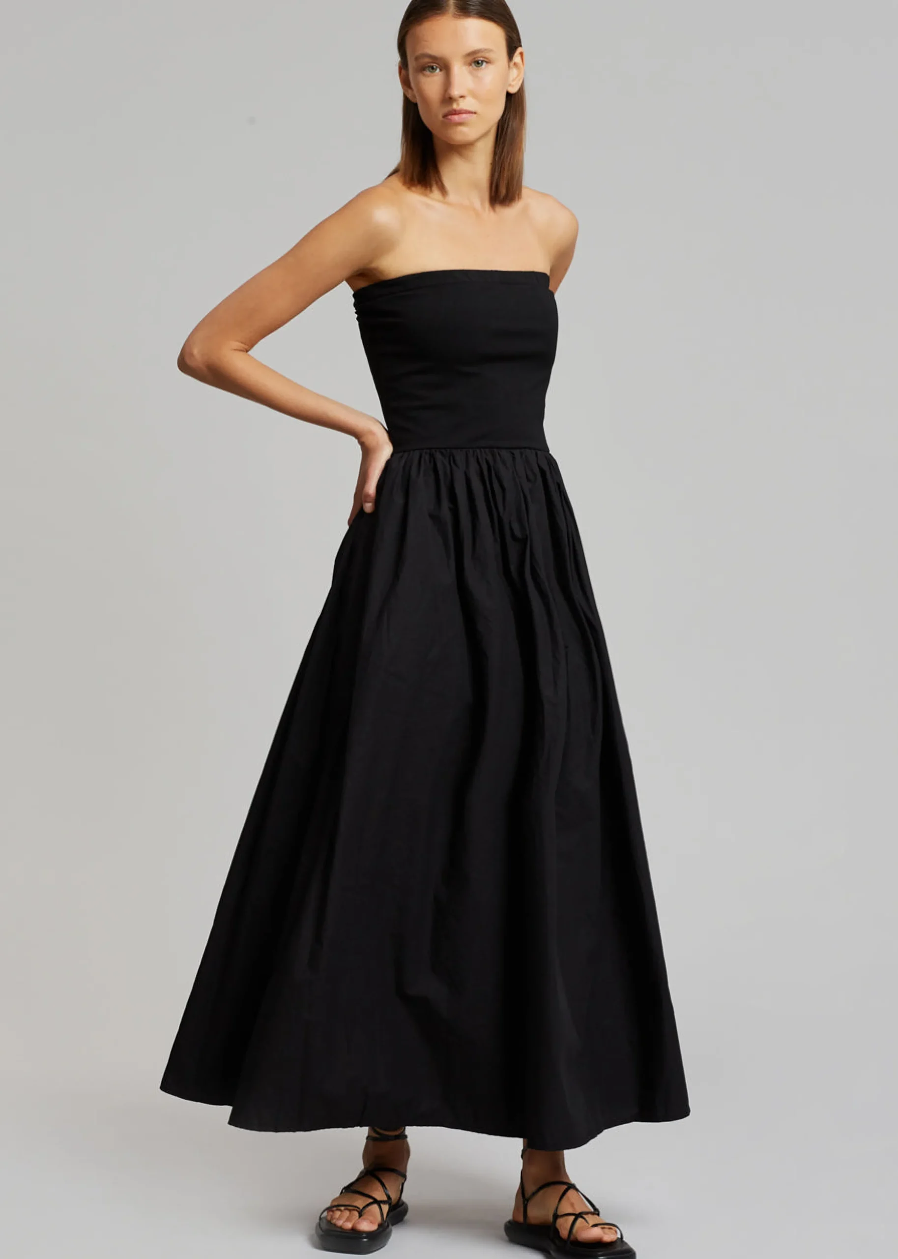 Tamo Strapless Maxi Dress