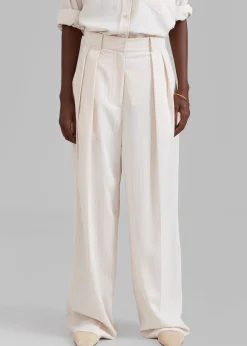 Tansy Fluid Pleated Trousers