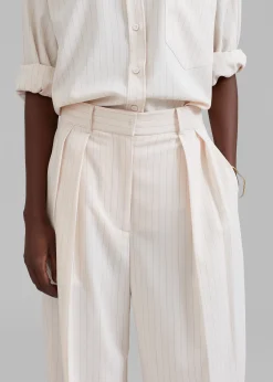 Tansy Fluid Pleated Trousers