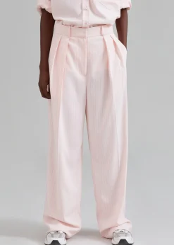 Tansy Fluid Pleated Trousers