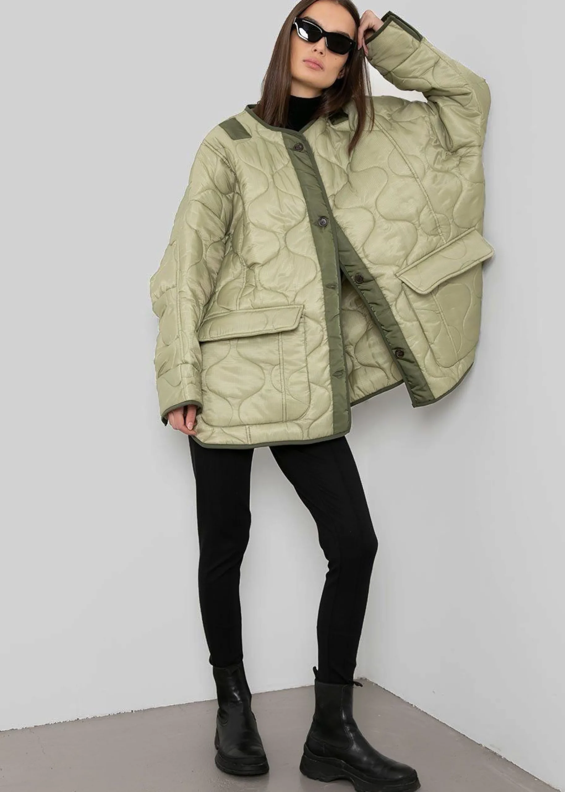 Teddy Quilted Jacket