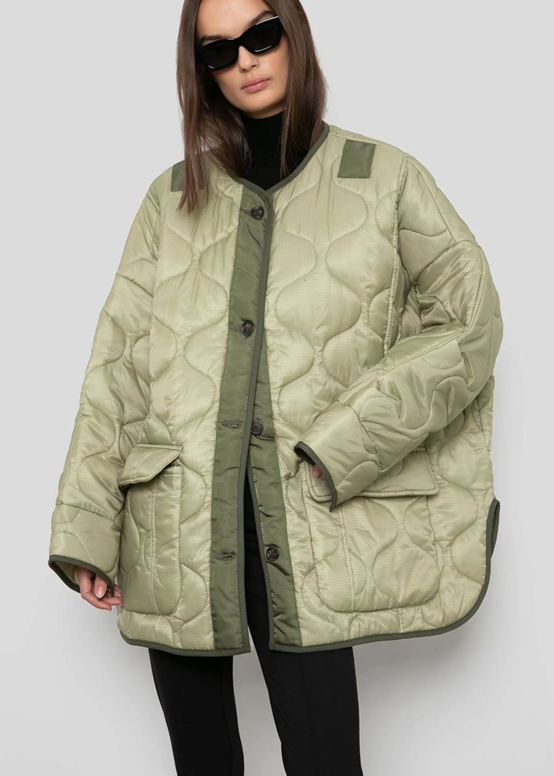 Teddy Quilted Jacket