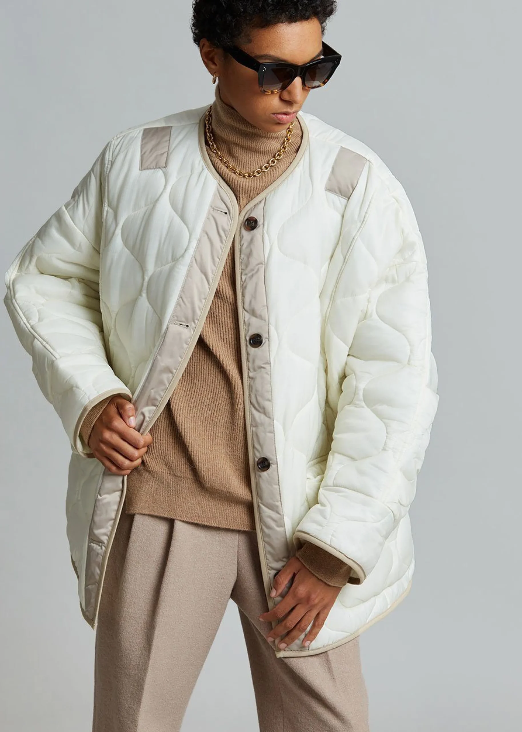 Teddy Quilted Jacket