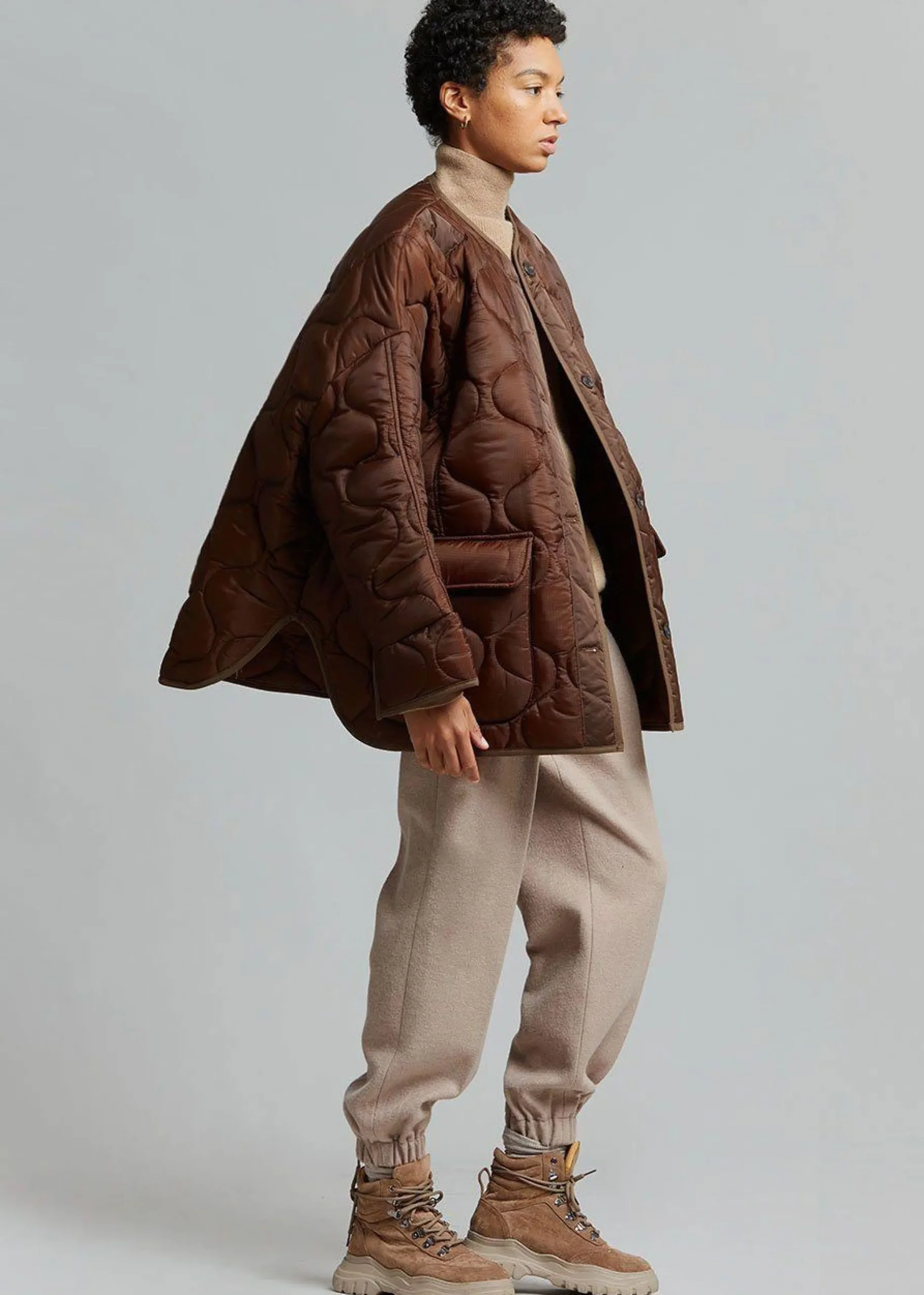 Teddy Quilted Jacket
