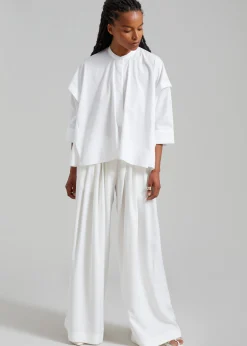 Tegan Cape Blouse