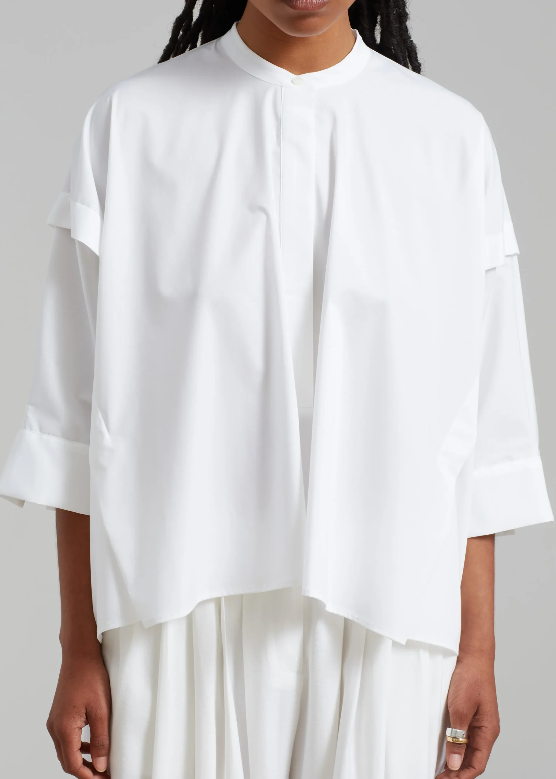 Tegan Cape Blouse