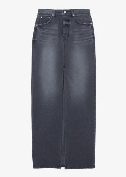 Texas Denim Pencil Skirt