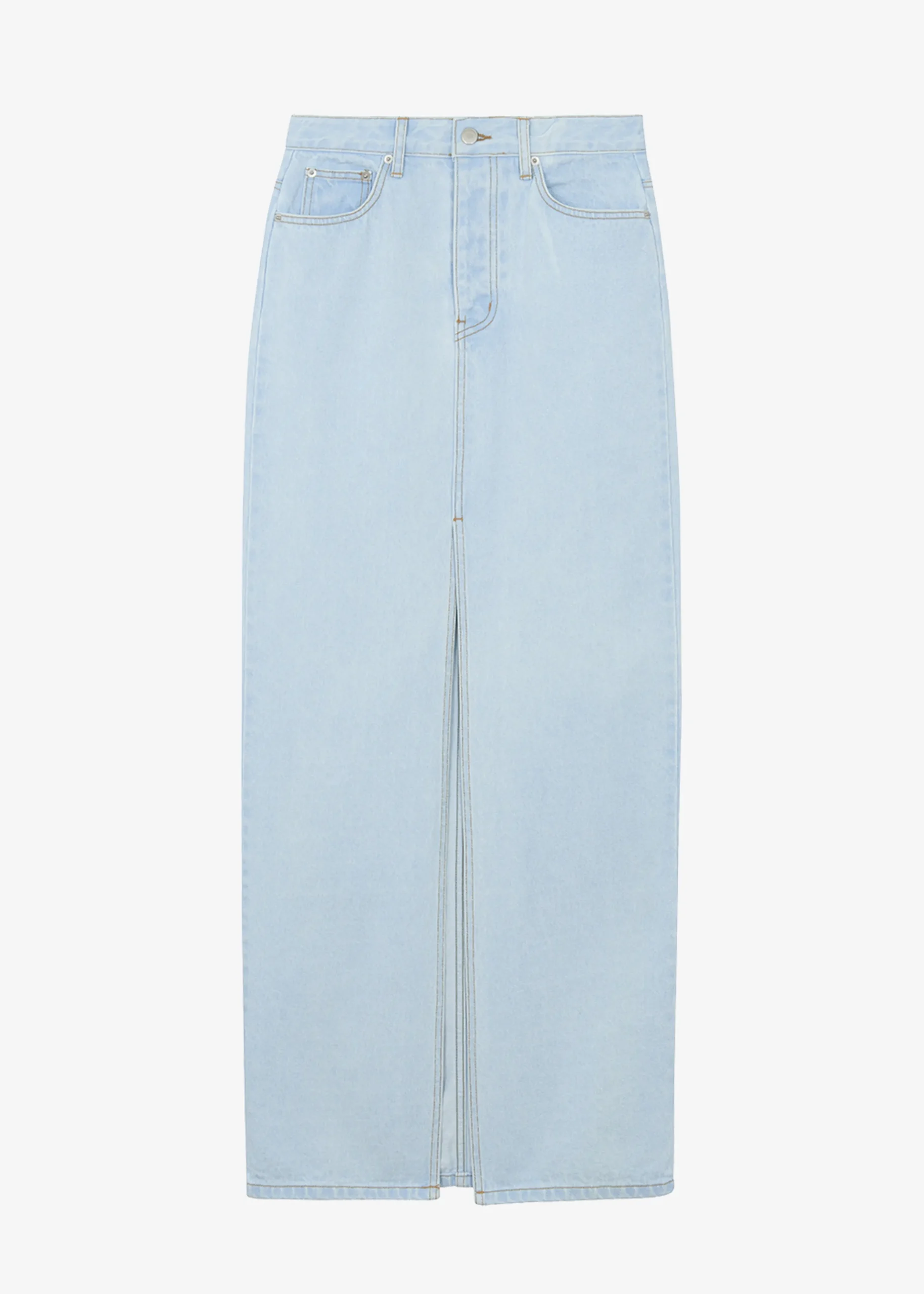 Texas Denim Pencil Skirt