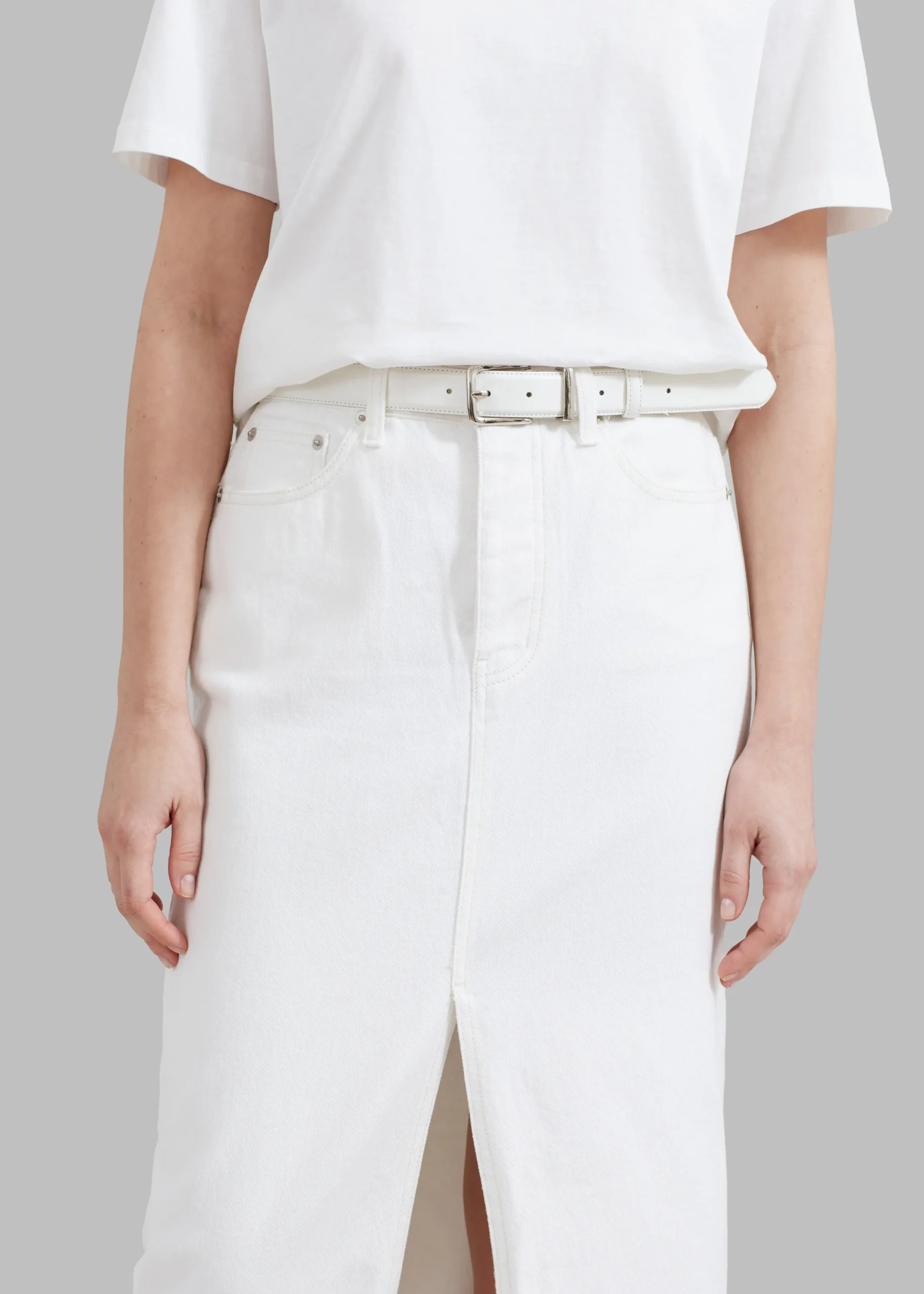 Texas Denim Pencil Skirt