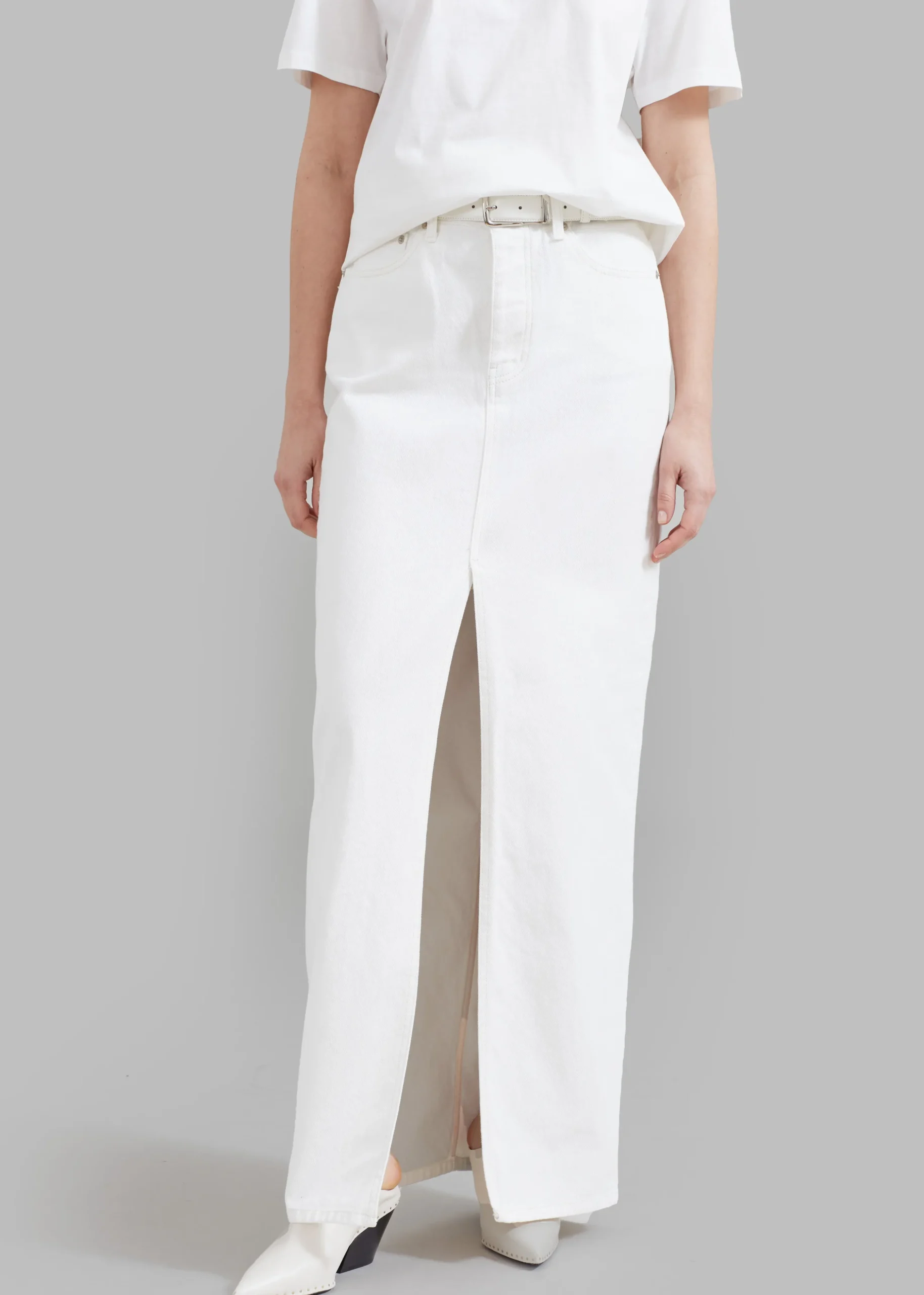 Texas Denim Pencil Skirt