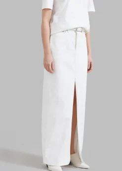 Texas Denim Pencil Skirt